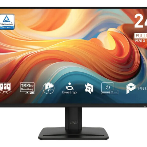 Msi Monitor Pro Mp242 E14a Fhd 24" 144hz MONITOR MSI PRO MP242 E14A 24" NEGRO