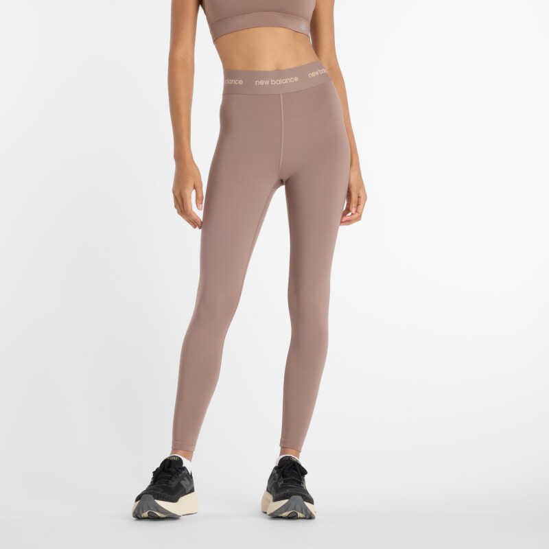 Calza New Balance de Dama -High Rise Legging 25"- WP51177EAS BROWN