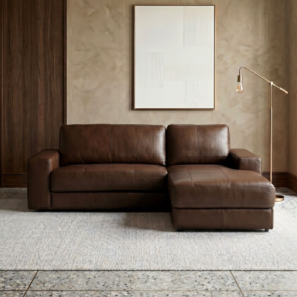 Sillón 3 cuerpos con Chaise - Como Caramelo Izquierdo