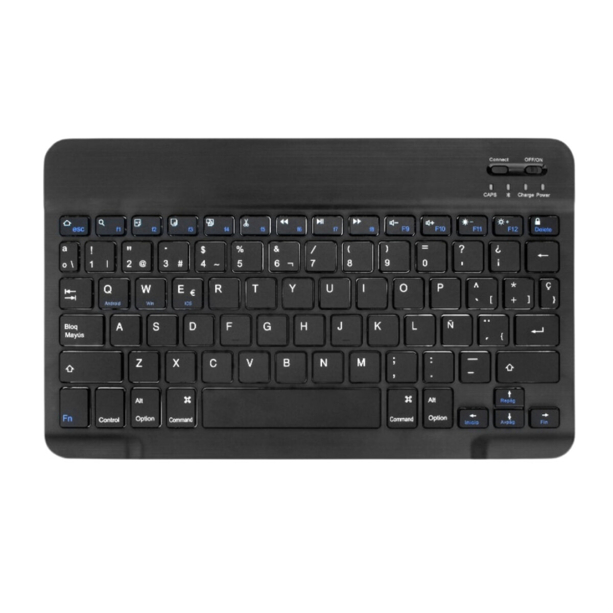 Teclado Ultra Delgado Slim Batería Recargable Inalámbrico 