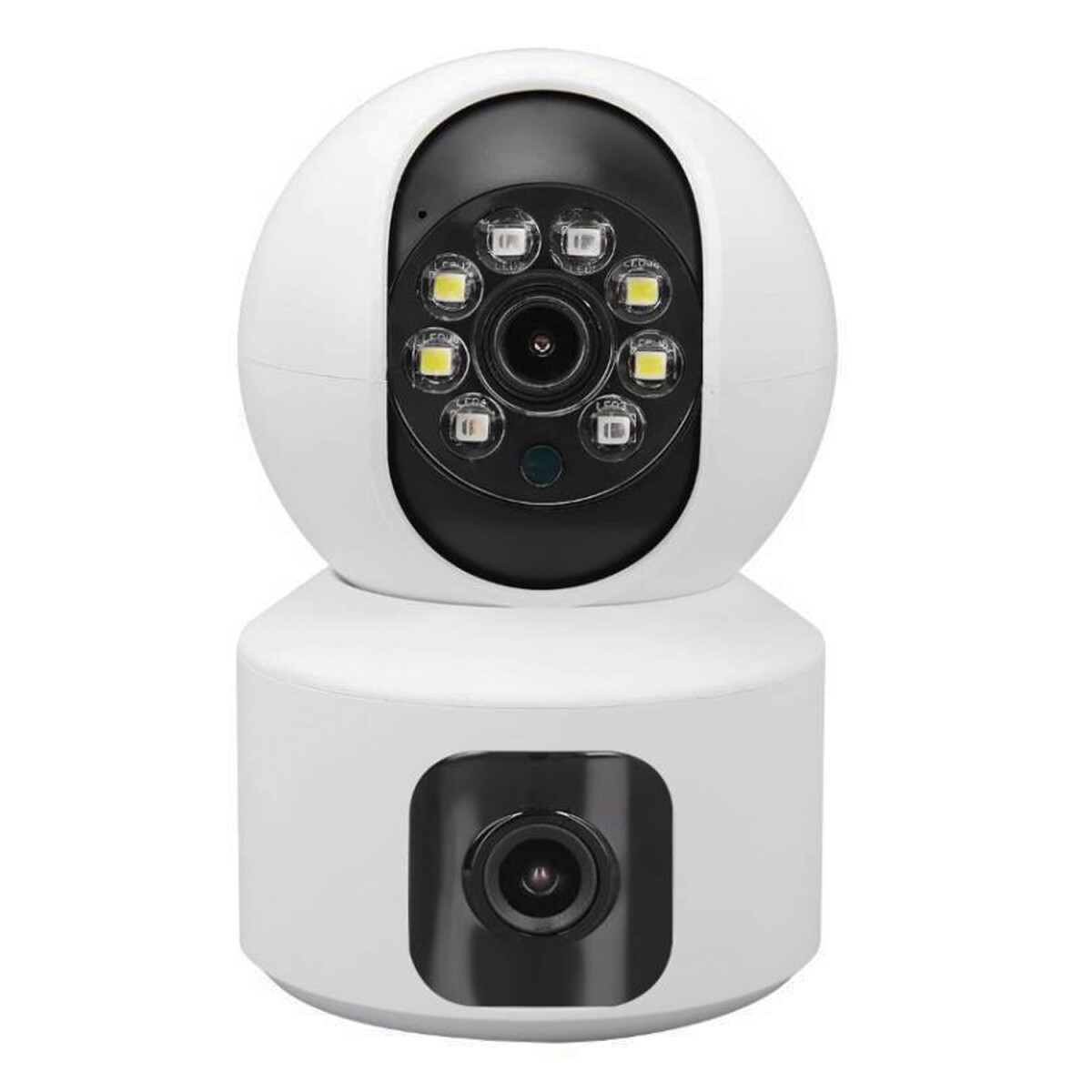 Cámara Ledstar Pc203 Wifi Doble Lente - CAMARA VIGILANCIA LEDSTAR PC203 DOBLE 