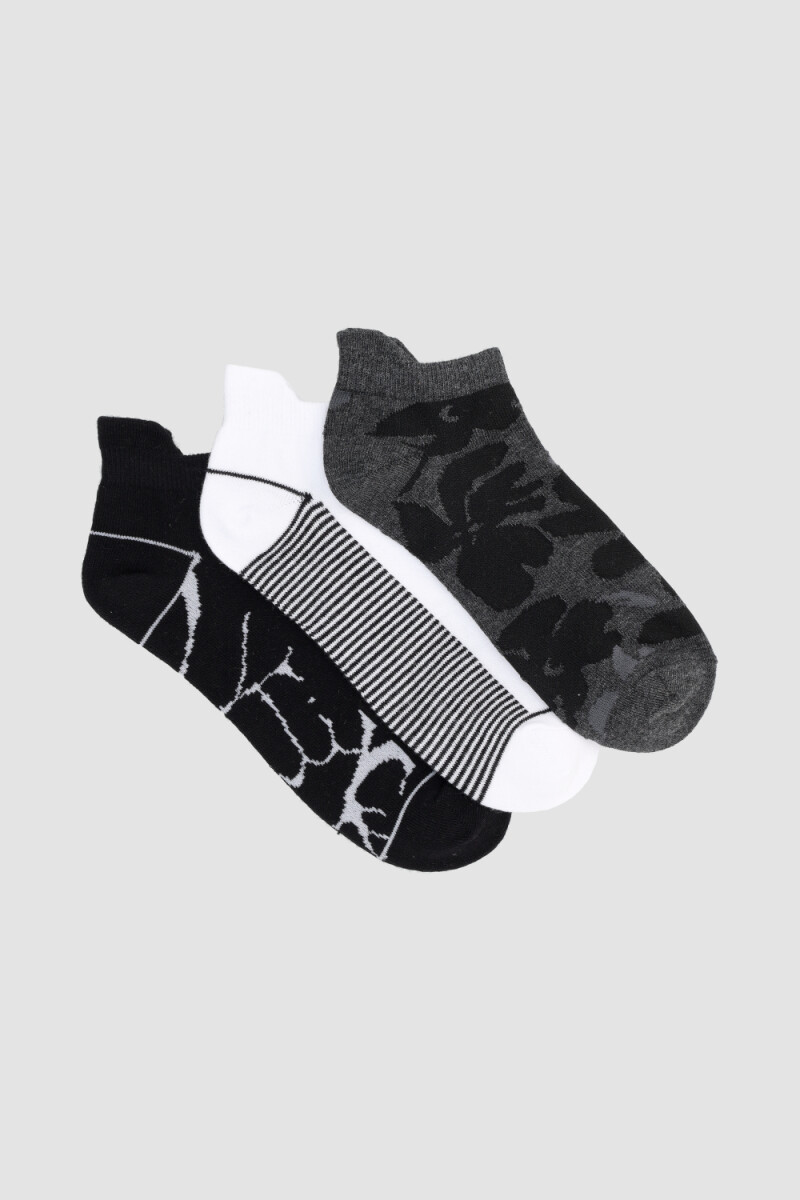 Pack x3 deportiva microfibra con diseño Variante 41