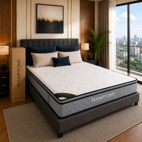 Colchon de resortes Queen THM Ruthenium Colchon de resortes Queen THM Ruthenium