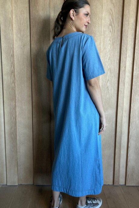 Vestido Arrecife Denim Celeste