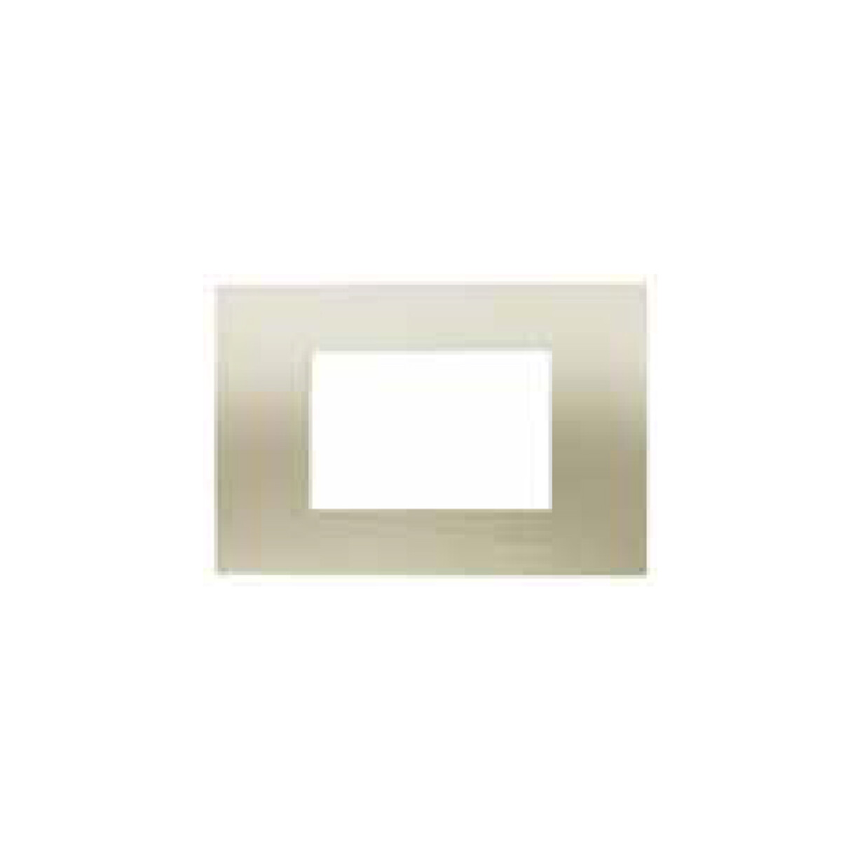 Plaqueta 2 x 4 Champagne Presta 