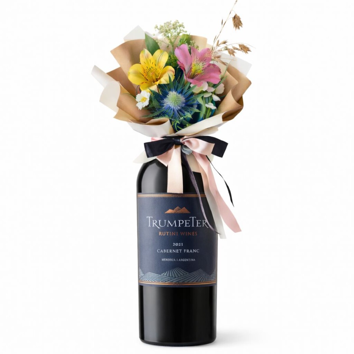 Bouquet con Vino 