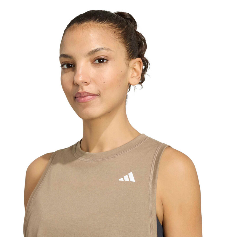 Top de Mujer Adidas We Tank Beige