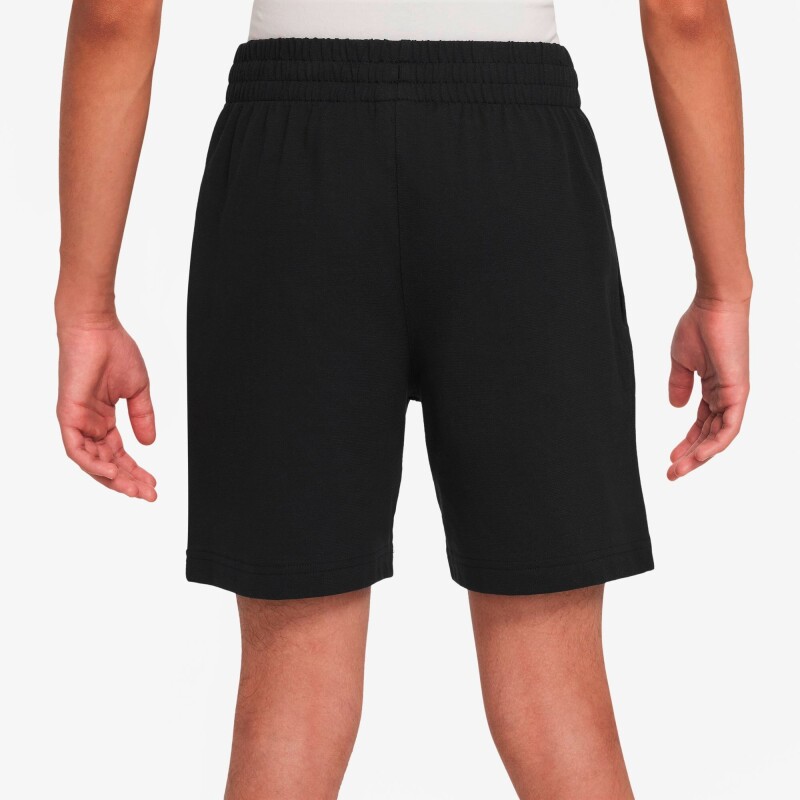 Short Club Knit 6In Lbr de Niño Negro