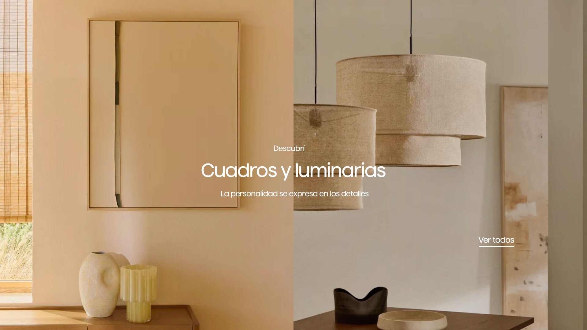 Cuadros y luminarias