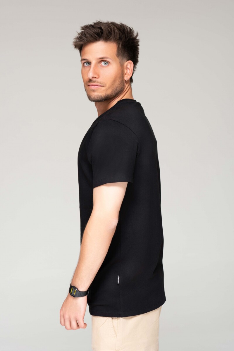 REMERA LIGHT TEE J-negro