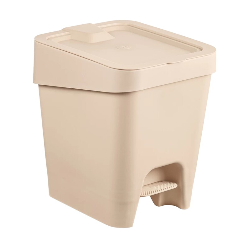 Tarro de Residuos Con Pedal 8L CAPPUCCINO