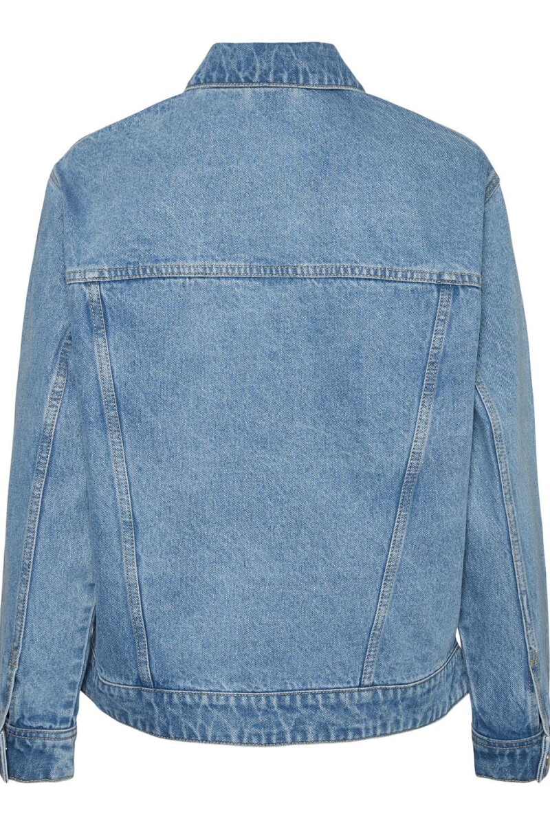 Chaqueta Katrina Denim Relaxed Fit Medium Blue Denim