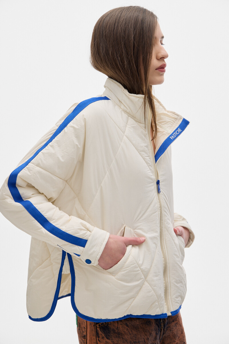 Campera Packable Marfil