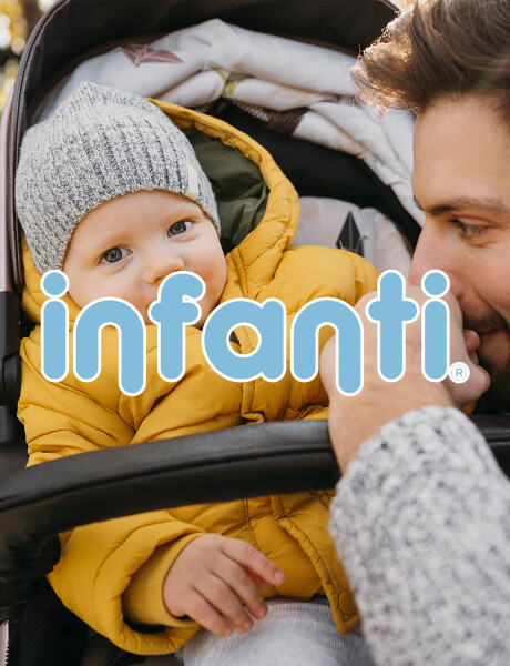 Coche de bebé + silla para auto Infanti Terrain Travel System Negro