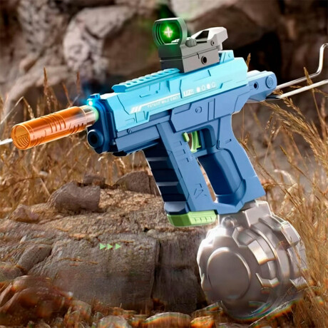 Pistola De Agua Uzi C/mira Eléctrica Automática Pis005038