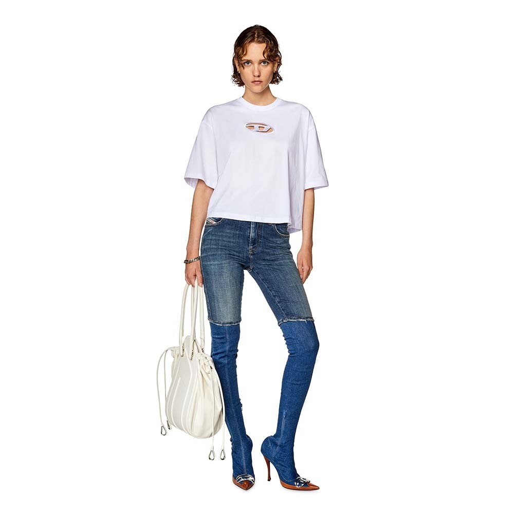 T-Rowy-Od T-Shirt - Mujer Bright White