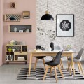SILLA HABITARE TIPO EAMES NEGRA Silla Habitare Tipo Eames Negra