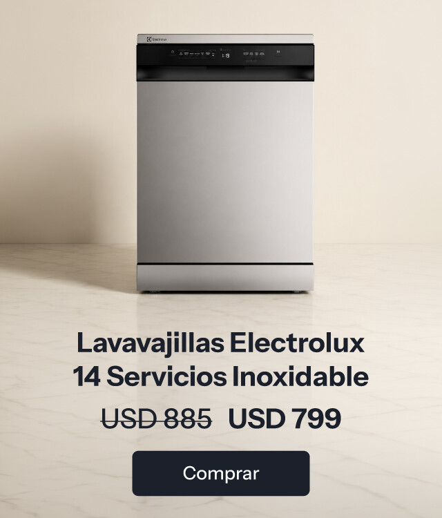 Cuarto Lavavajillas Electrolux 14 Servicios Inoxidable EHFF14E5MSCZG -