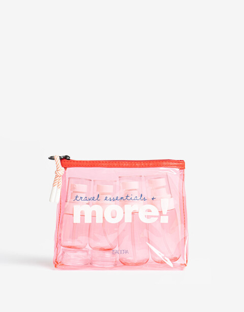 Set de Viaje Set De Envases Recargables Para Viaje - Combinacion Bicolor