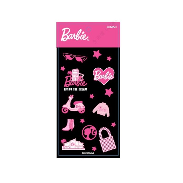 Stickers Barbie negro