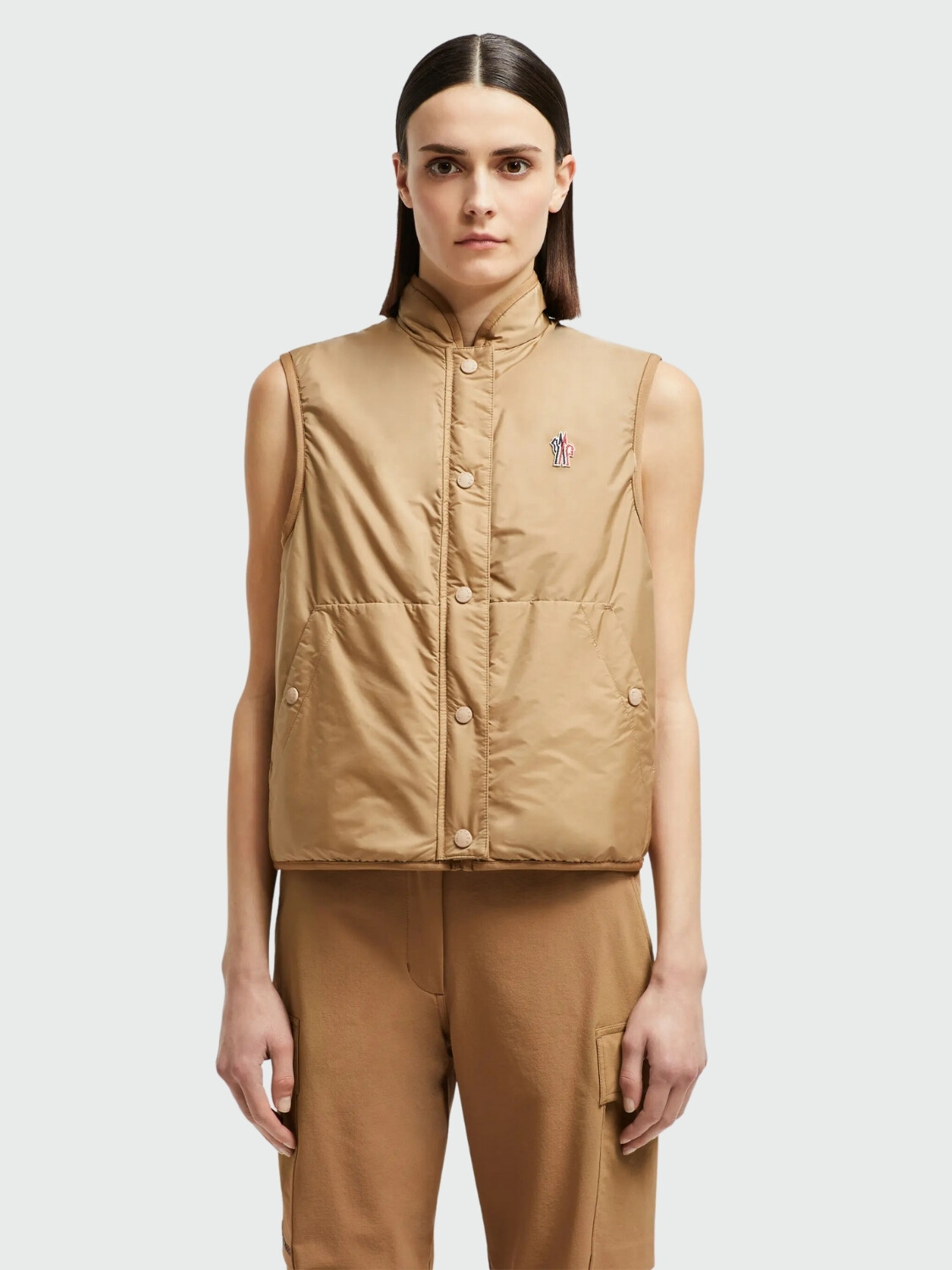 Chaleco de Plumas Gilet Beige