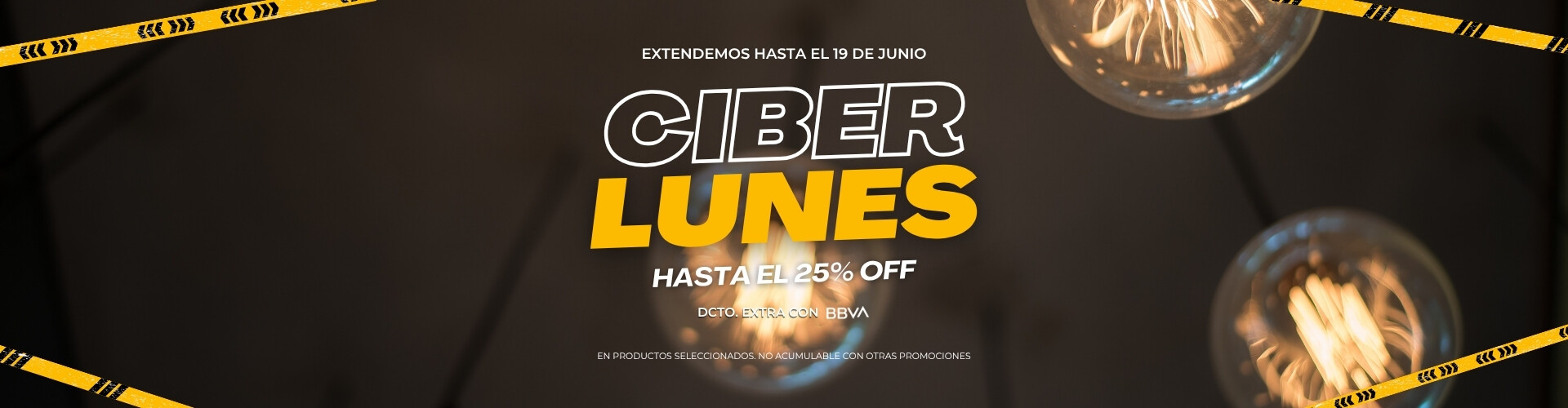 25% Ciberlunes