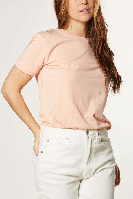 T-SHIRT MAJO RUSTY Rosado