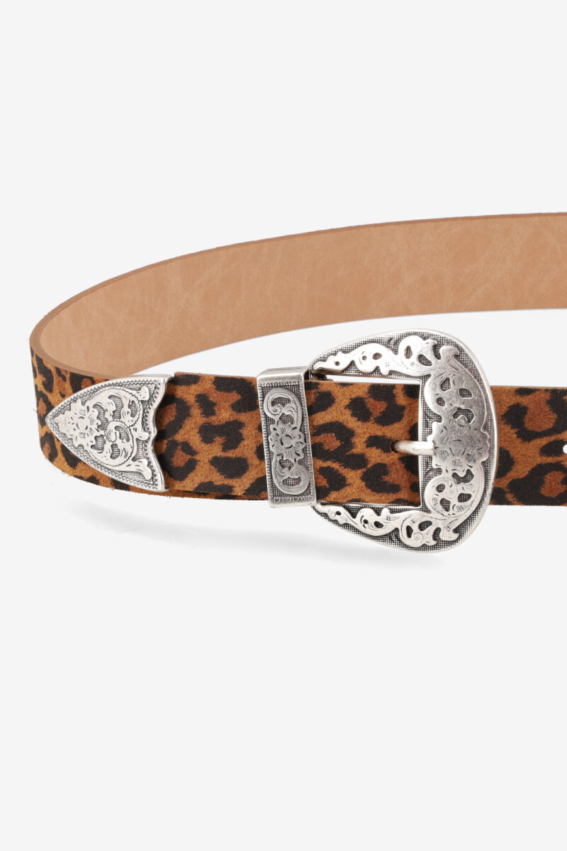 CINTURON Leopardo