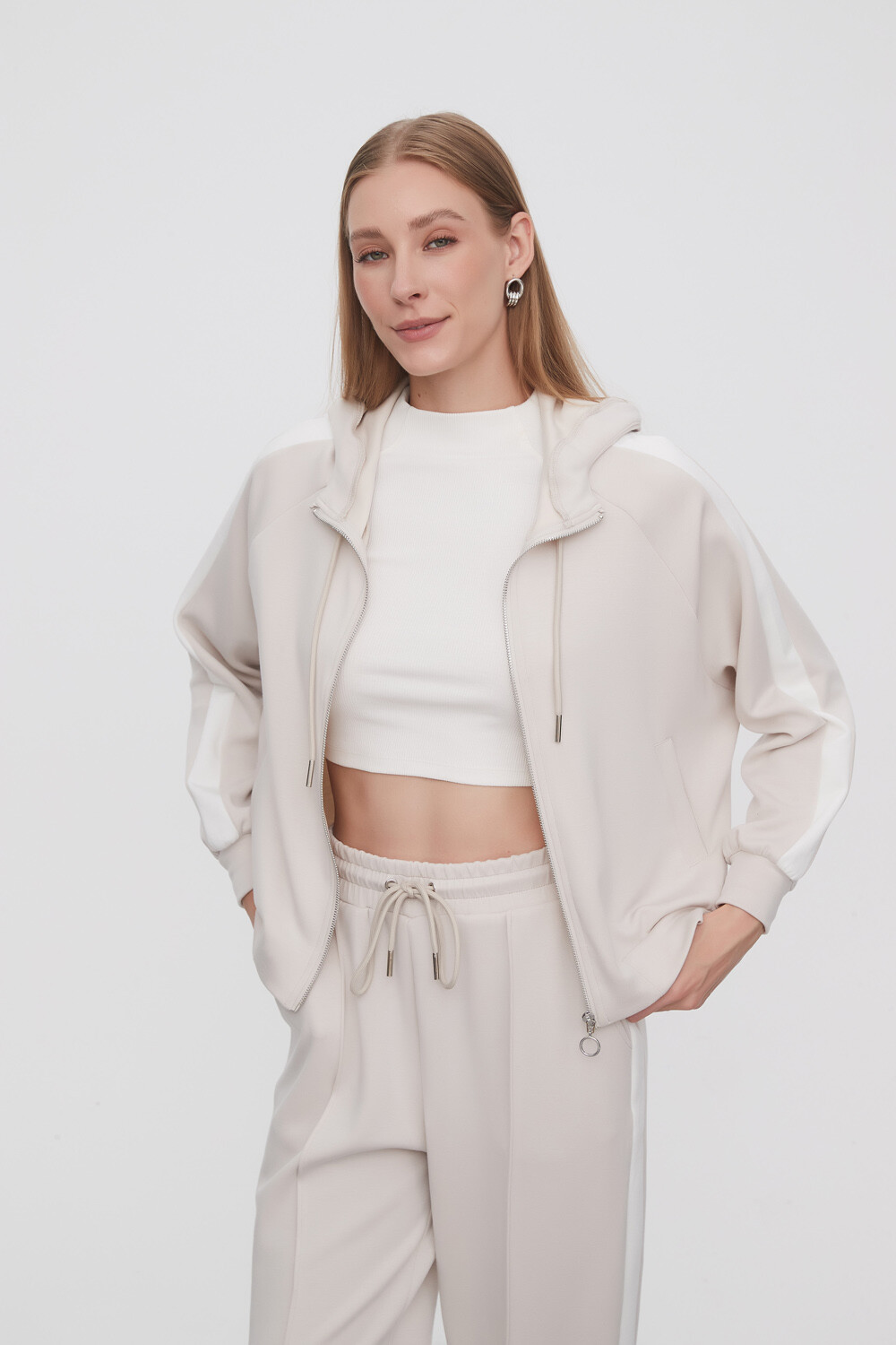 Campera Cuenen Beige Claro