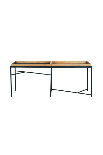 FAVO CONSOLA SKINNY CINAMOMO NATURALE 180X45X78H CM