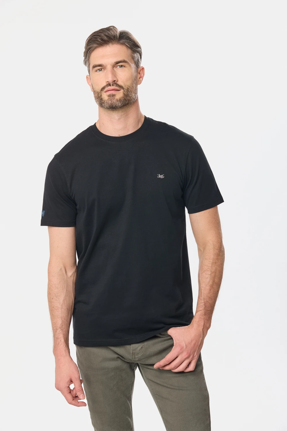 REMERA LISA Negro