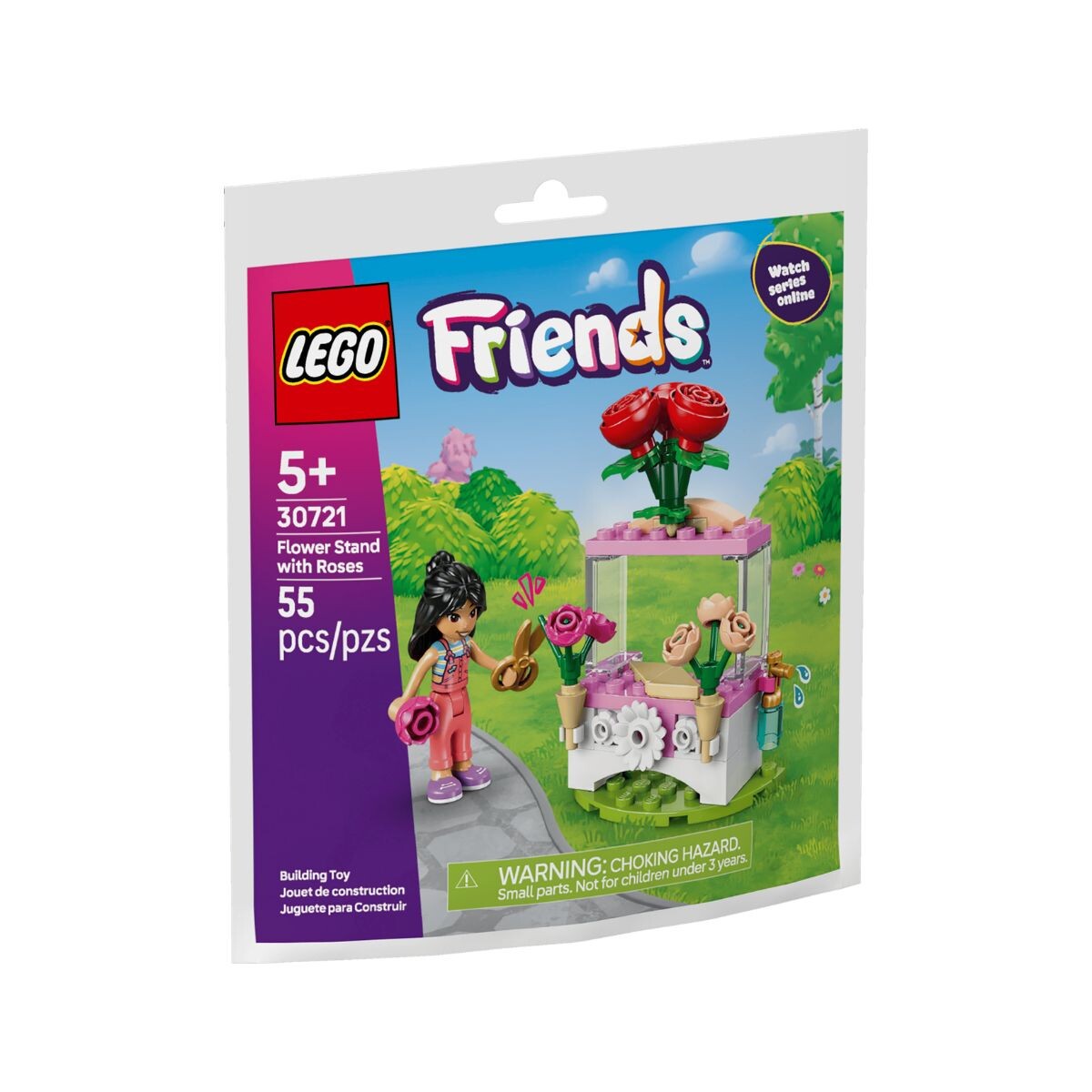 Lego Friends Puesto De Flores 55 Pcs En Bolsa 5+ 