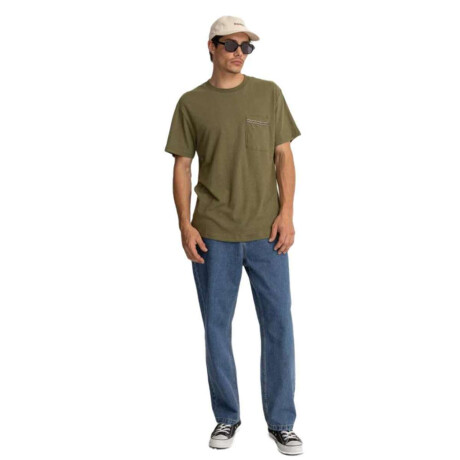 Remera Mc Rhythm Linen Ss TShirt Verde