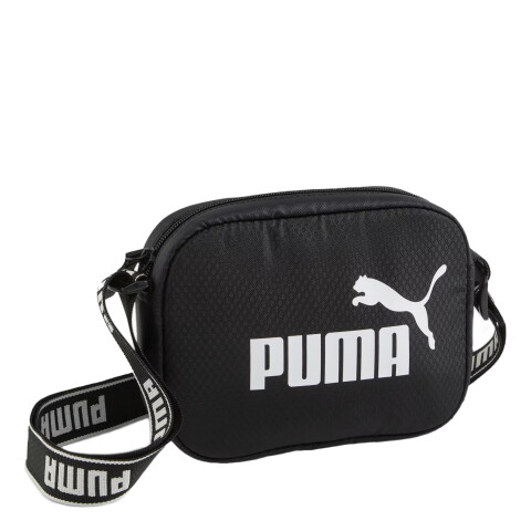 Riñonera Puma Core Base Front Load Negro - Blanco