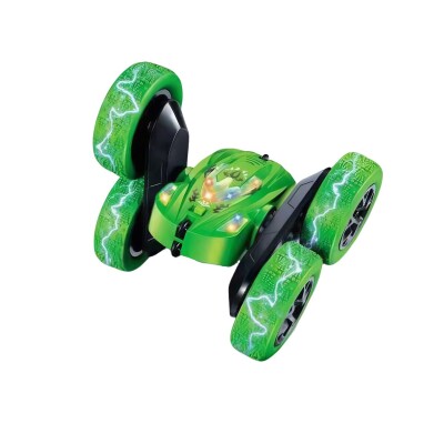 Auto a control remoto monster car 360 acrobático verde Auto a control remoto monster car 360 acrobático verde