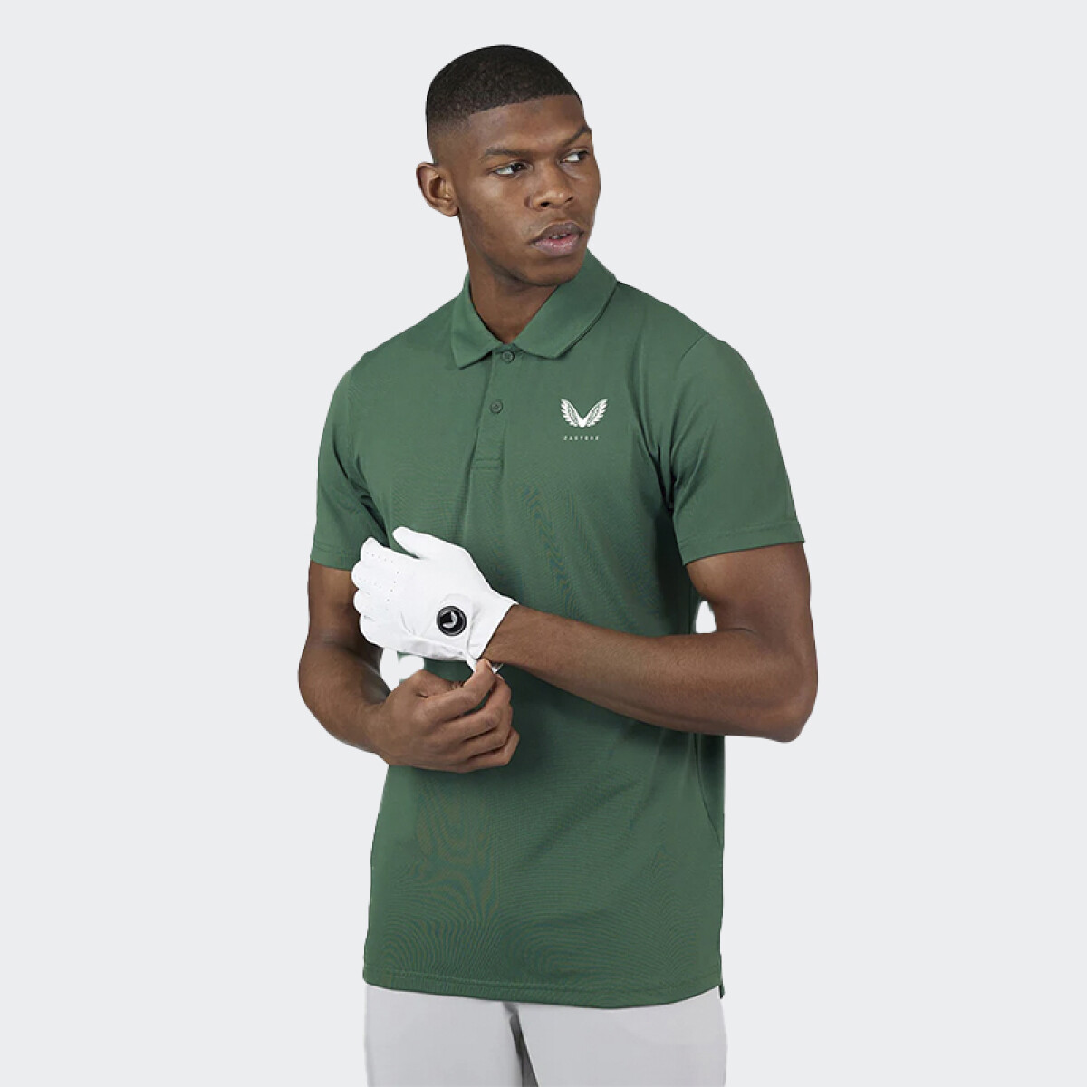 Remera Castore Polo Essential - Verde 