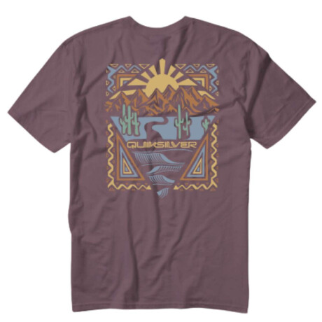 Remera Quiksilver Desert Waves Rosado