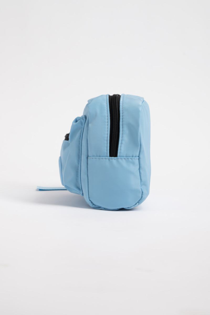 Necessaire con bolsillo Celeste