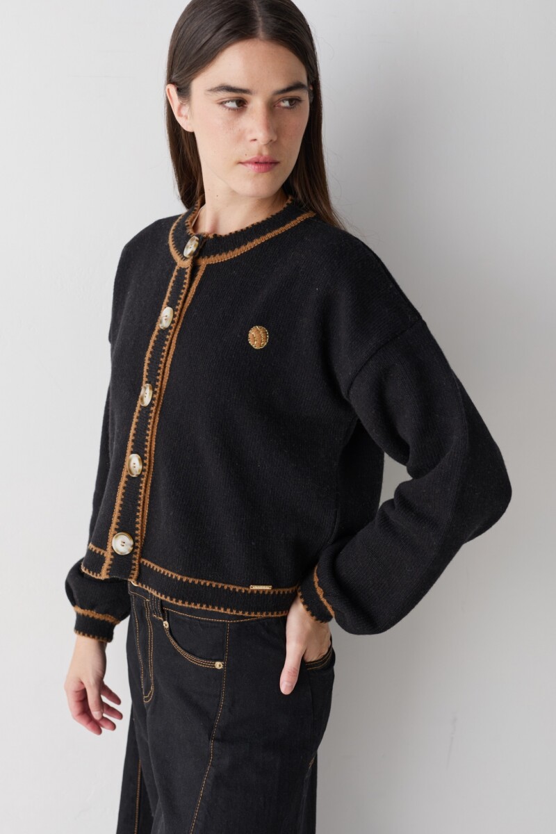 PREVENTA CARDIGAN TERRO WINTER Negro