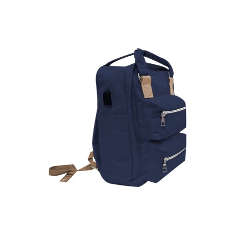 Mochila Fashion Notebook Varios Colores Azul oscuro