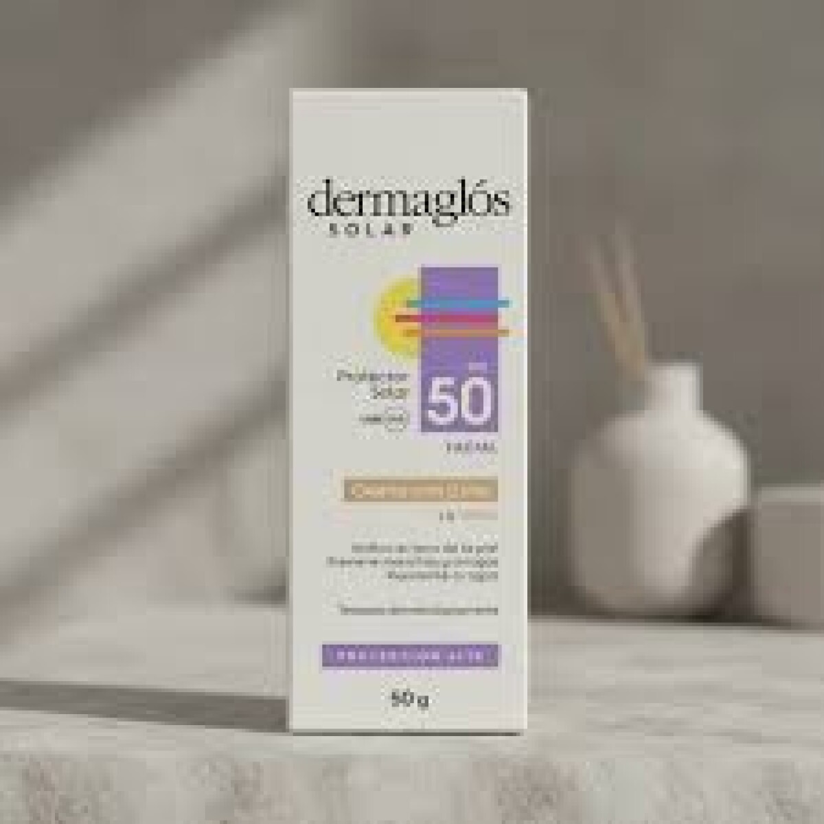 Dermaglos Solar C/Color Tono2 Fps50 50grs 