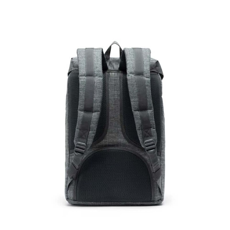 Herschel Little America Mid-Volume - Unisex Raven Crosshatch