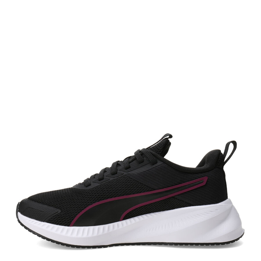 Championes de Niña Puma Flyer Lite 4 Junior Negro - Violeta