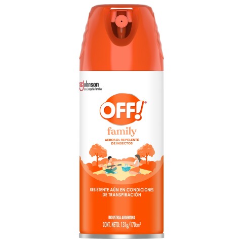 Repelente de insectos Off Aerosol family 170 ml