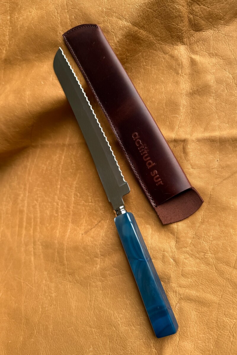 Stone Bread Knife Azul