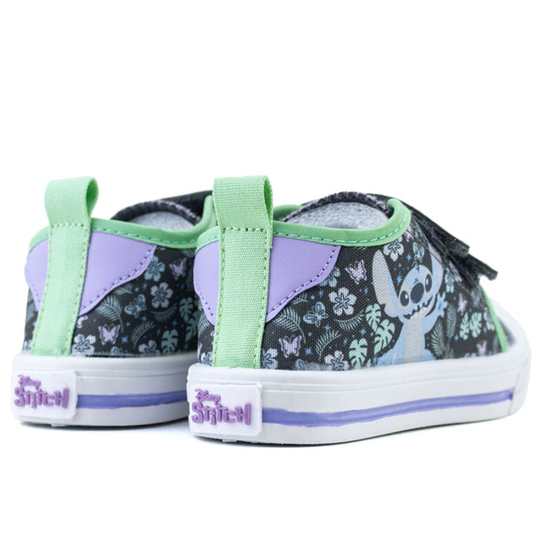 Championes Disney STITCH con velcro de Niños - STTCSS25004 Gris-verde Agua