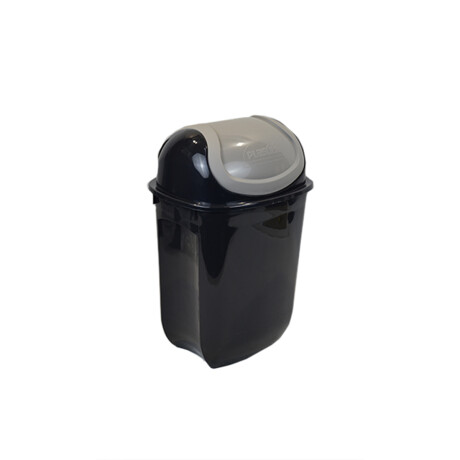 Tarro de residuos con tapa vaivén 19,5 lts Ecoblack NEGRO