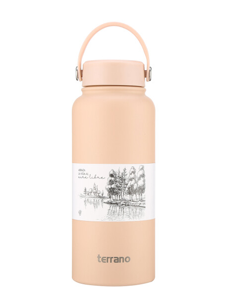 Botella Térmica 940mL. Rosa