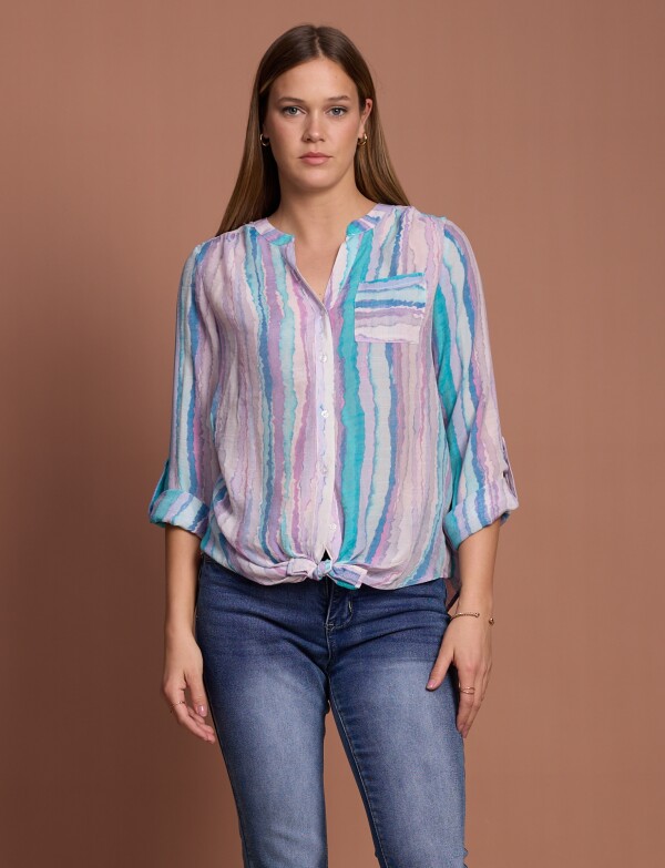 Blusa Spring LAVANDA/MULTI