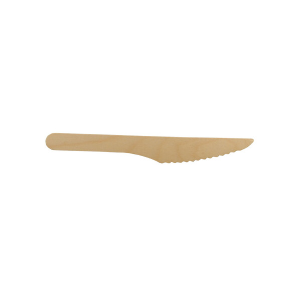 CUCHILLO DE MADERA 165 MM NATURALS PQX20UN/CJ50PQ MARRON